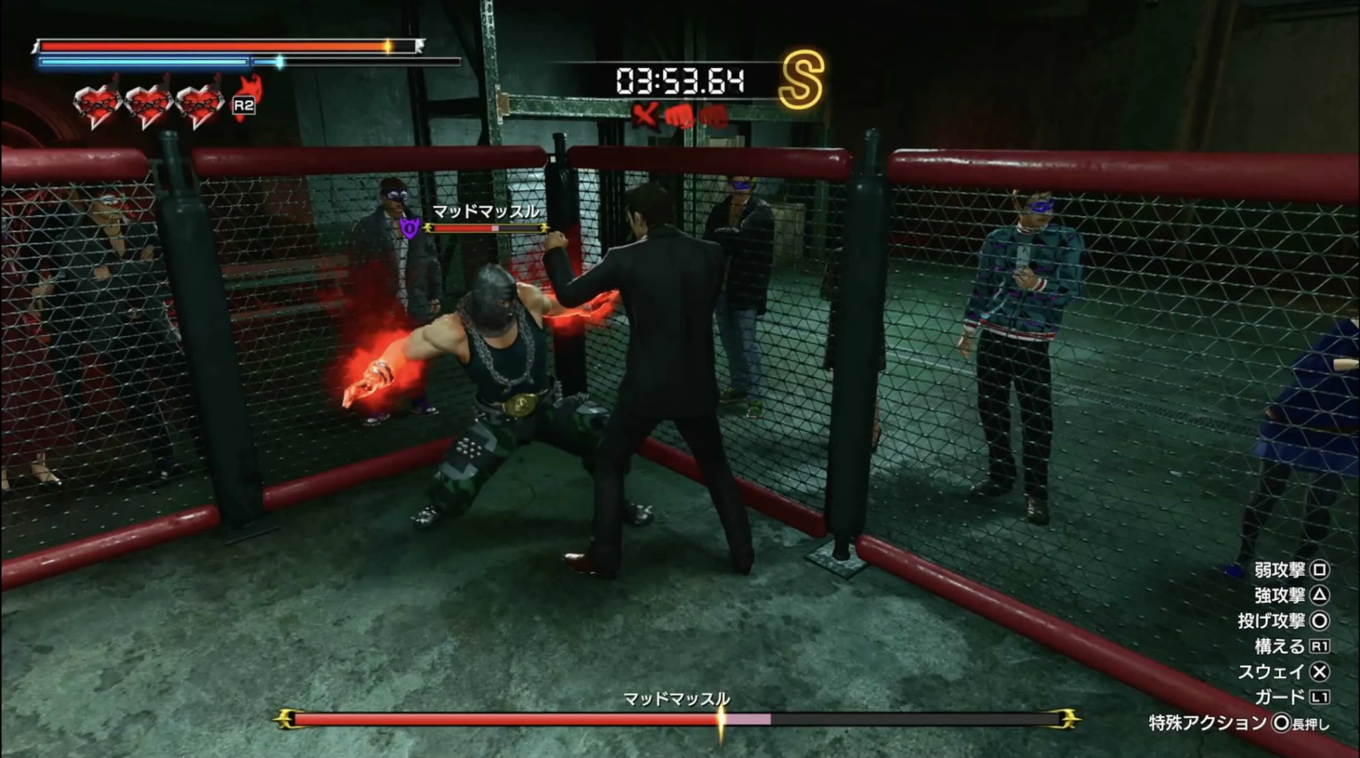 2戦目は攻撃を受けないように意識して戦う