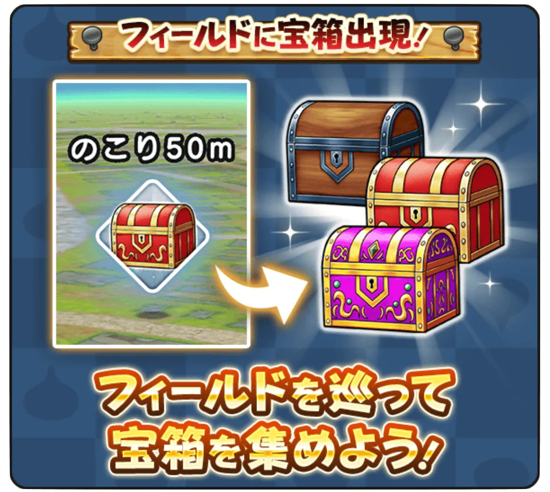 宝箱出現