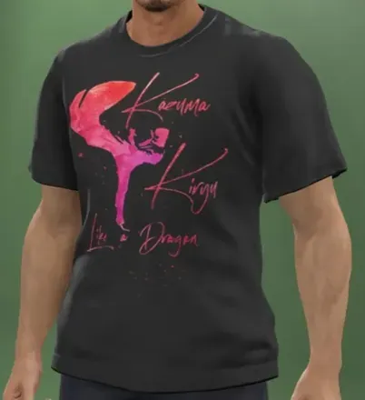 龍が如く極３ / 龍が如く３外伝 Dark Ties　オリジナルTシャツ２画像