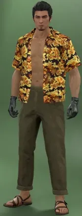 真島吾朗なりきりセットアップ（龍が如く８外伝）画像