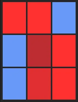 岡林勇希（VS）のホット・コールドゾーン画像