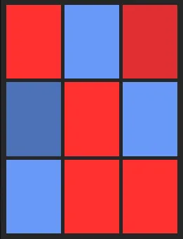 J.ボスラー（VS）のホット・コールドゾーン画像