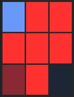 柳町達（VS）のホット・コールドゾーン画像