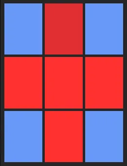 大盛穂（VS）のホット・コールドゾーン画像