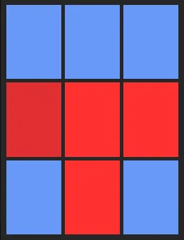 石伊雄太（VS）のホット・コールドゾーン画像