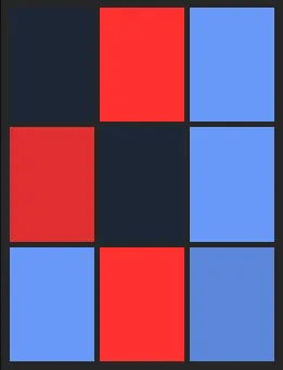 友杉篤輝（VS）のホット・コールドゾーン画像