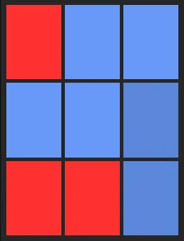 増田陸（VS）のホット・コールドゾーン画像