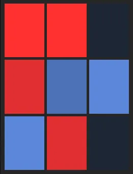 上林誠知（VS）のホット・コールドゾーン画像