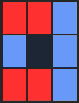 滝澤夏央（VS）のホット・コールドゾーン画像