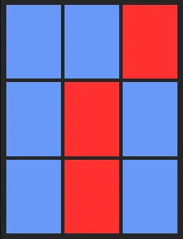 嶺井博希（VS）のホット・コールドゾーン画像