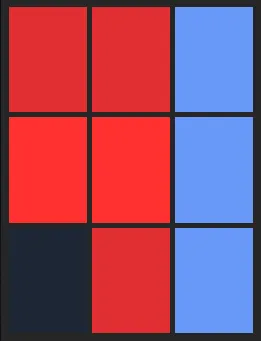 内山壮真（VS）のホット・コールドゾーン画像