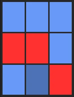 度会隆輝（VS）のホット・コールドゾーン画像