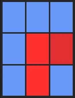 古賀優大（VS）のホット・コールドゾーン画像