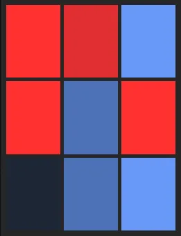 中野拓夢（VS）のホット・コールドゾーン画像