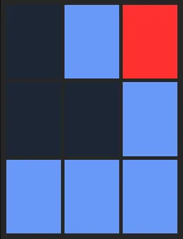 太田椋（VS）のホット・コールドゾーン画像