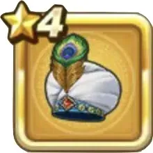 アラビアンターバン・青画像