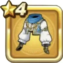 アラビアンな服上・青画像