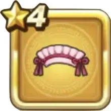 カントリーな髪飾り・桃画像