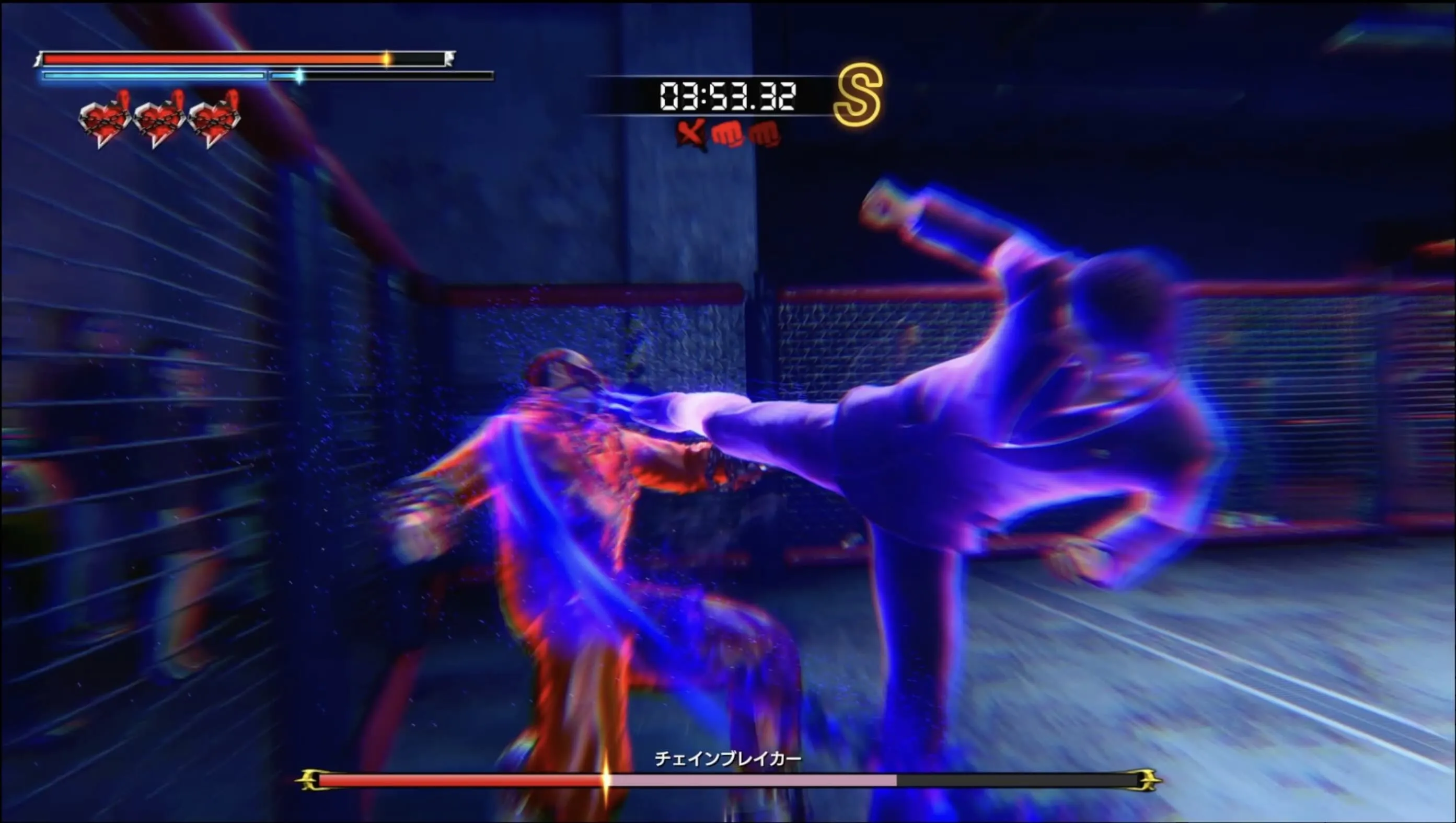 2人目はヒートアクションと通常攻撃のみで倒す