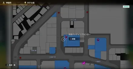 吉田バッティングセンターMAP