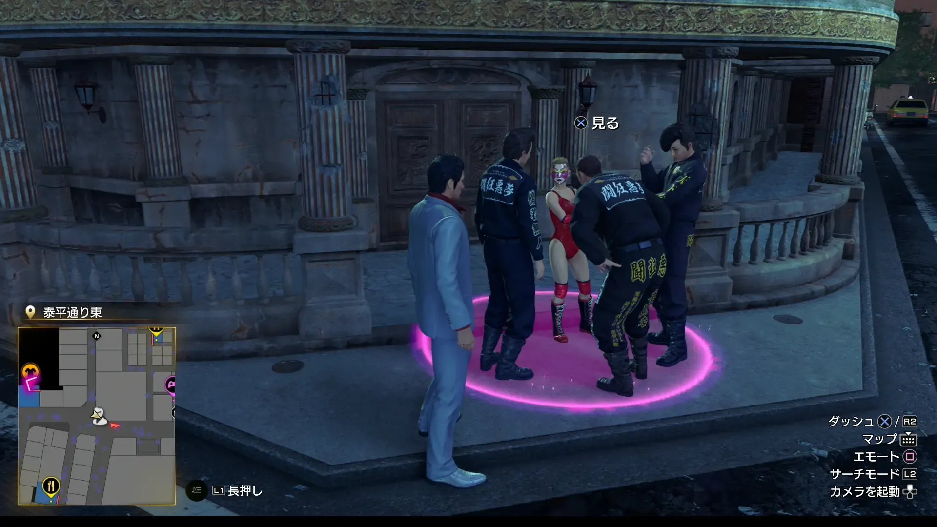 極悪レスラーカサブランカの現地画像