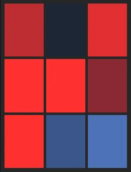 吉川尚輝25（SAMURAI）のホット・コールドゾーン画像