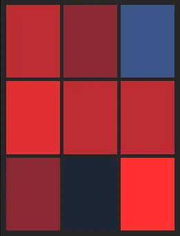 高部瑛斗25（SAMURAI）のホット・コールドゾーン画像