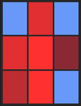 五十幡亮汰25（SAMURAI）のホット・コールドゾーン画像