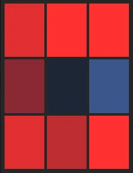 山本裕大25（SAMURAI）のホット・コールドゾーン画像