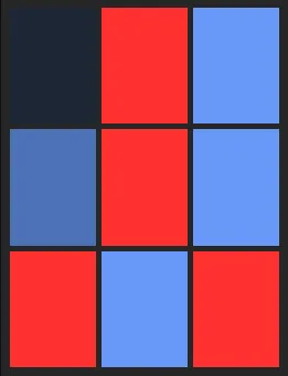 廣瀬隆太25（SAMURAI）のホット・コールドゾーン画像