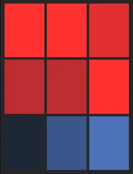 野村勇25（SAMURAI）のホット・コールドゾーン画像