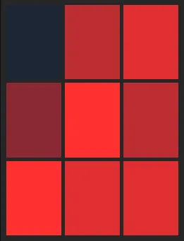 小園海斗25（SAMURAI）のホット・コールドゾーン画像