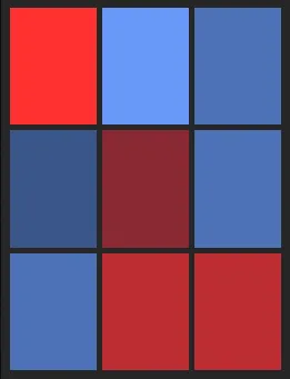 中村悠平25（SAMURAI）のホット・コールドゾーン画像