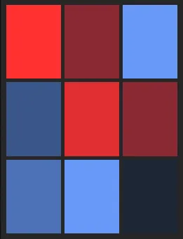 長岡秀樹25（SAMURAI）のホット・コールドゾーン画像