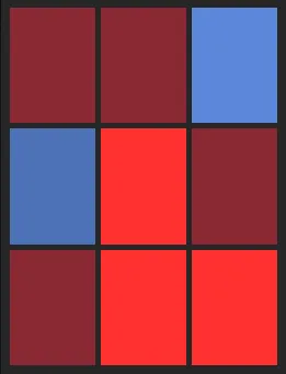 秋山翔吾のホット・コールドゾーン画像