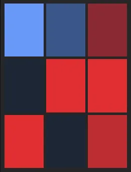 森下翔太のホット・コールドゾーン画像