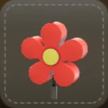 アンテナ：フラワー（レッド）