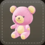 ストラップ：くまみー（ピンク）