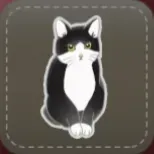 シール：猫画像