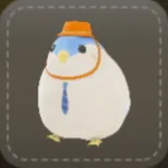 ストラップ：ブンちゃん（青）