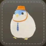 ストラップ：ブンちゃん（青）画像