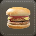 ストラップ：ハンバーガー