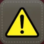 シール：標識（危険）画像