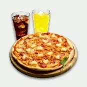 パイナップルピザセット画像