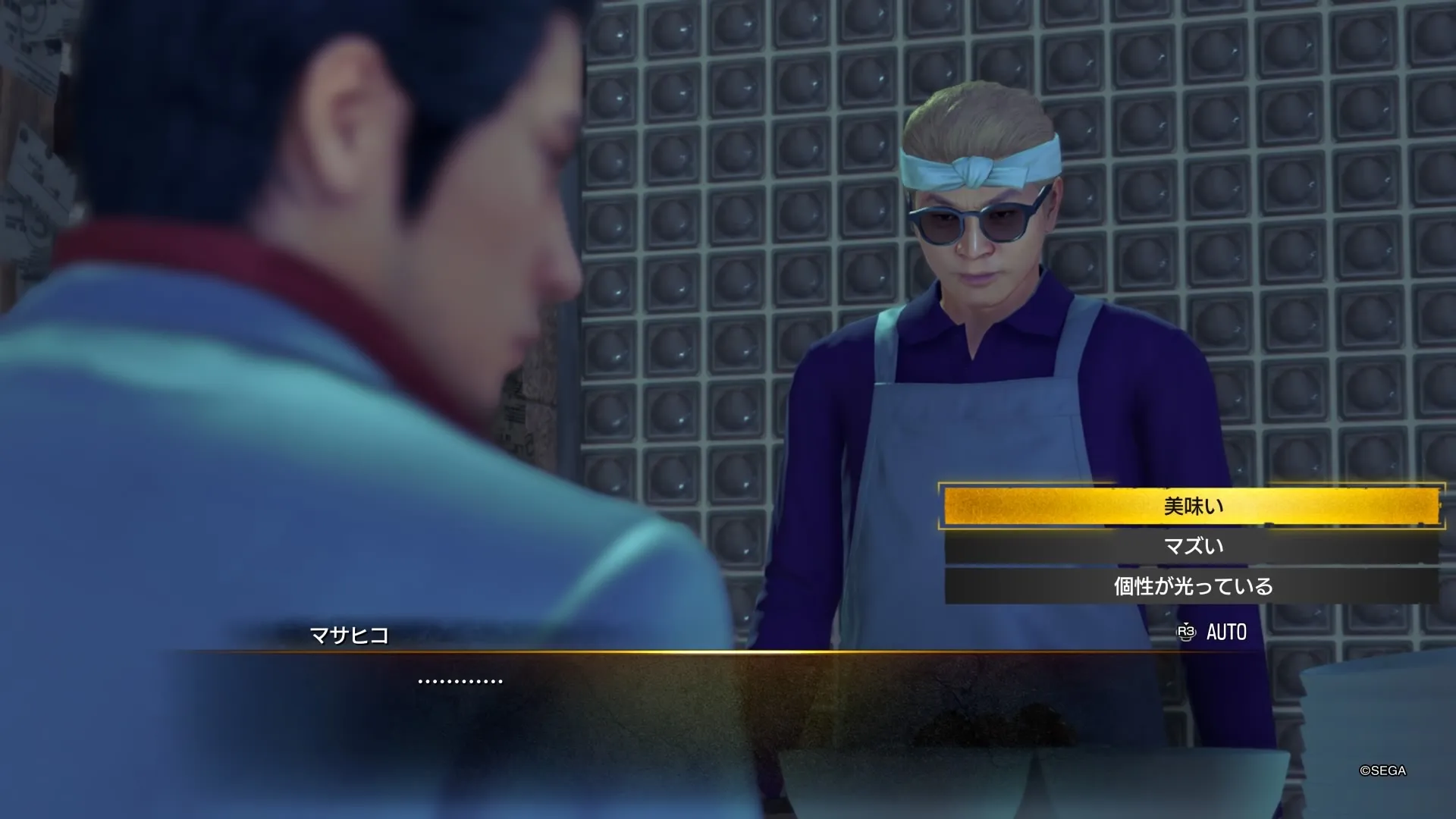 再度好きな選択肢を選ぶ