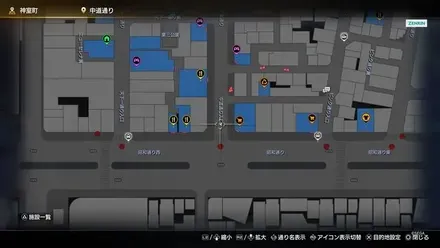 居酒屋超大噴火の看板のマップ