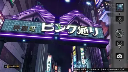 ピンク通りのゲート画像