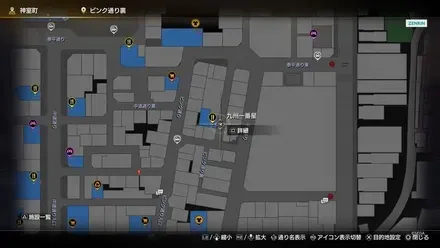 九州一番星のマップ