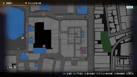 キャバレー大女優のマップ