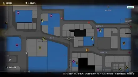 ダンディーカレーのマップ